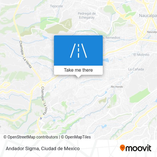 Andador Sigma map