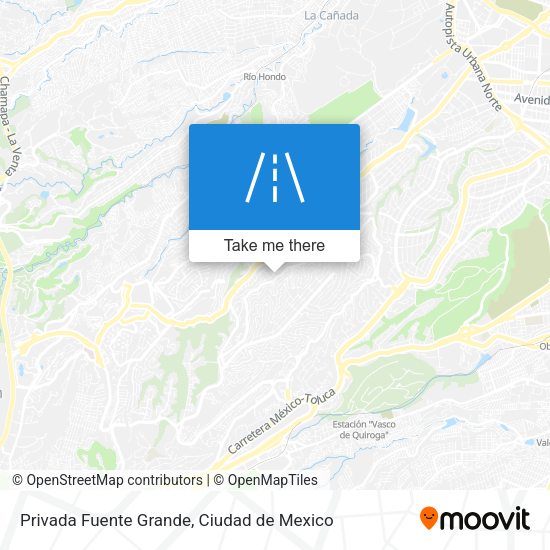 Privada Fuente Grande map