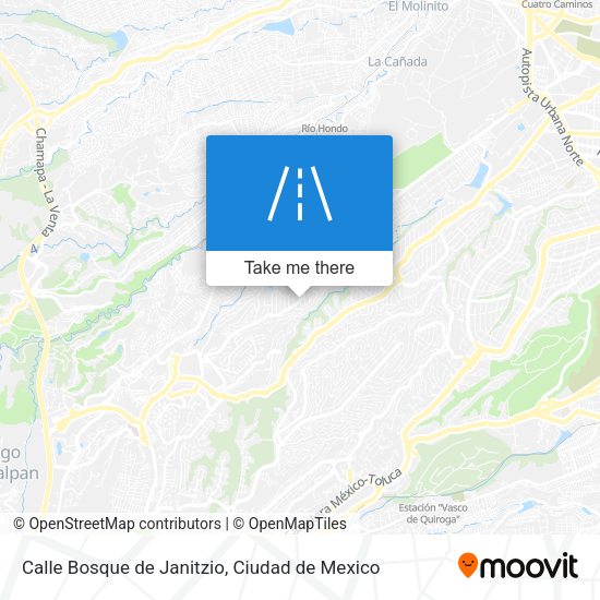 Calle Bosque de Janitzio map