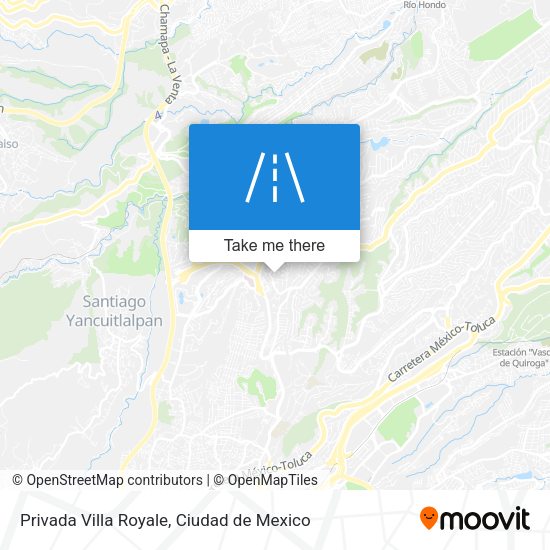 Mapa de Privada Villa Royale