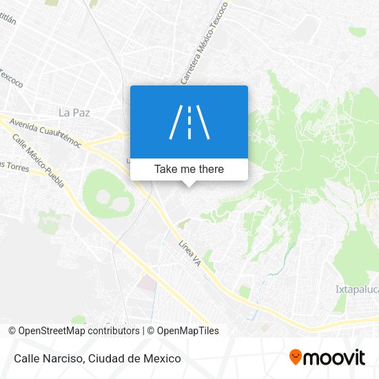Calle Narciso map