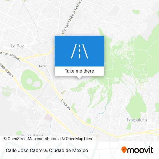 Mapa de Calle José Cabrera