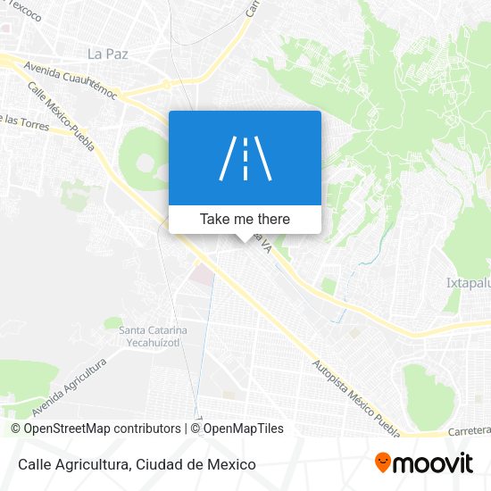 Mapa de Calle Agricultura