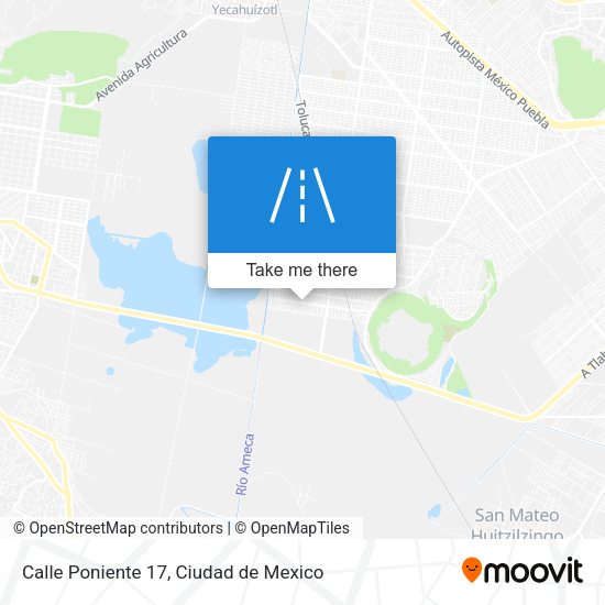 Calle Poniente 17 map