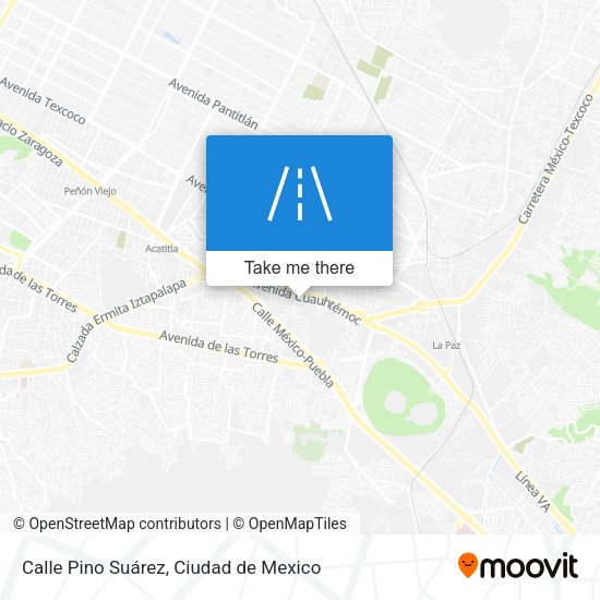 Calle Pino Suárez map