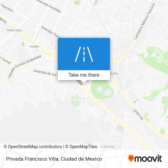 Privada Francisco Villa map