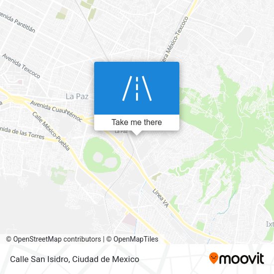 Calle San Isidro map