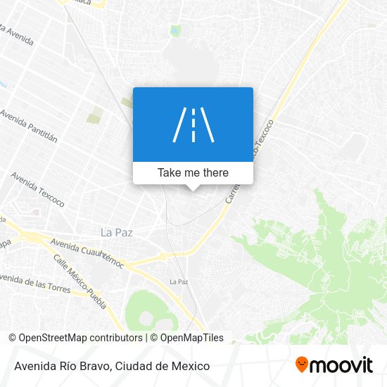 Avenida Río Bravo map