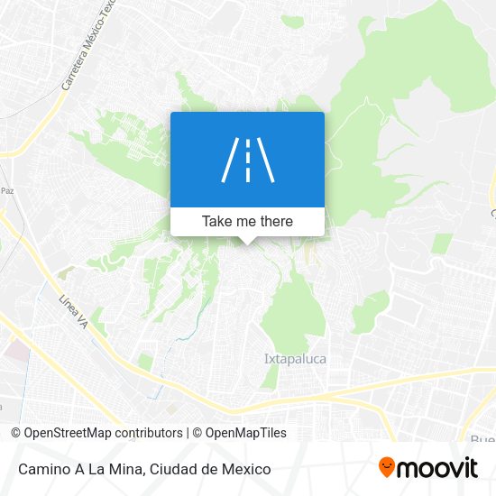 Mapa de Camino A La Mina