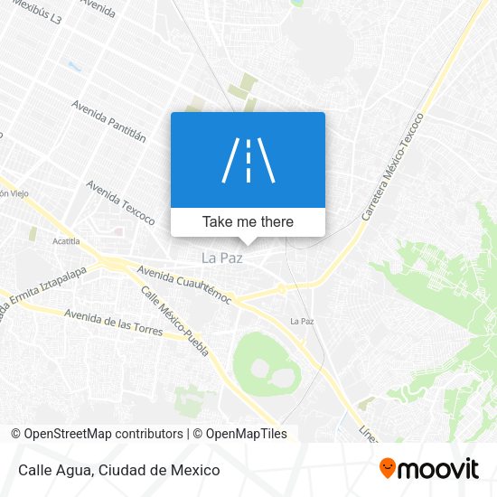 Calle Agua map