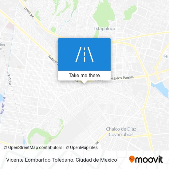 Mapa de Vicente Lombarfdo Toledano