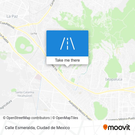 Mapa de Calle Esmeralda