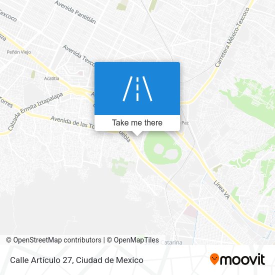 Mapa de Calle Artículo 27