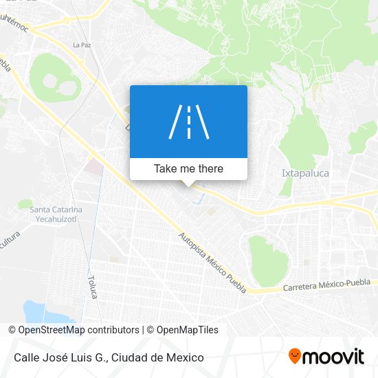 Mapa de Calle José Luis G.