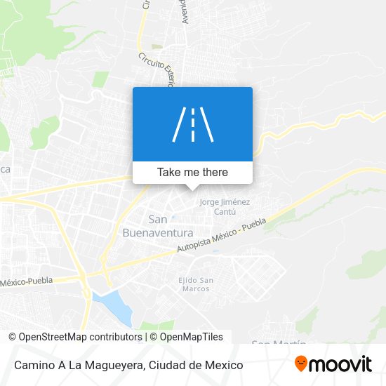 Camino A La Magueyera map