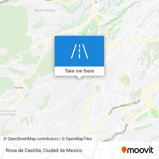 Mapa de Rosa de Castilla