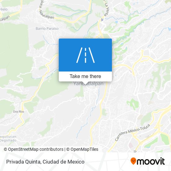 Mapa de Privada Quinta