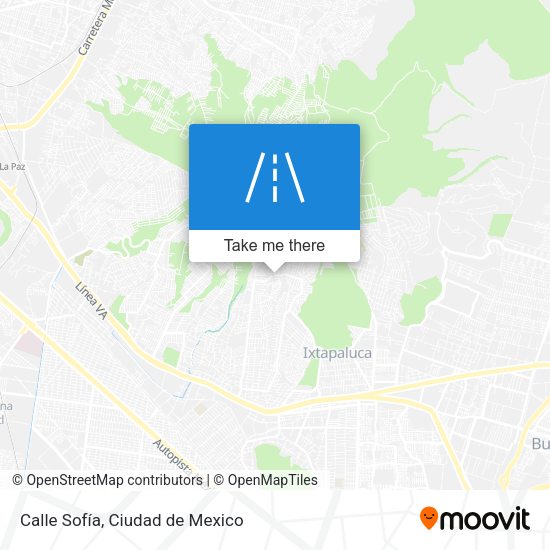 Calle Sofía map