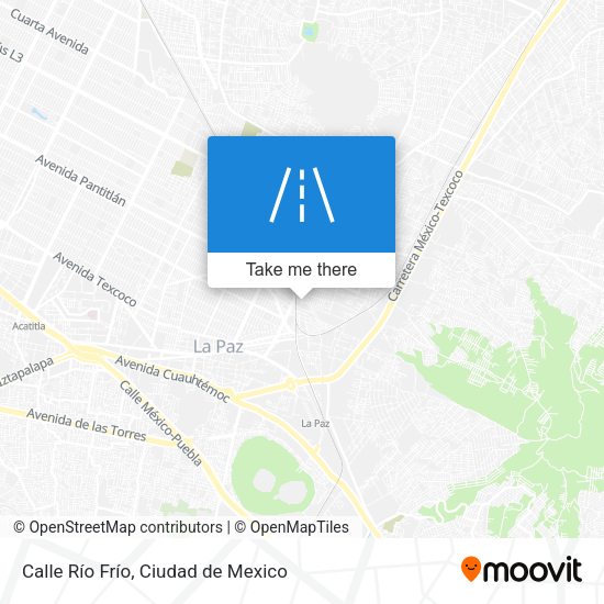Calle Río Frío map