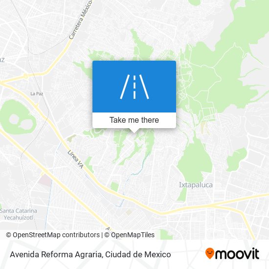 Avenida Reforma Agraria map