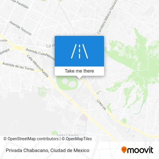 Privada Chabacano map