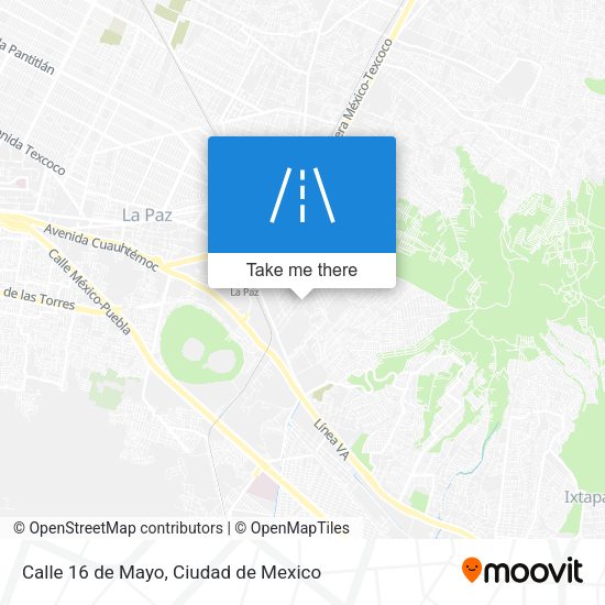 Mapa de Calle 16 de Mayo
