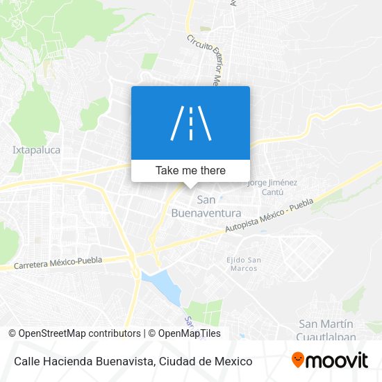 Calle Hacienda Buenavista map