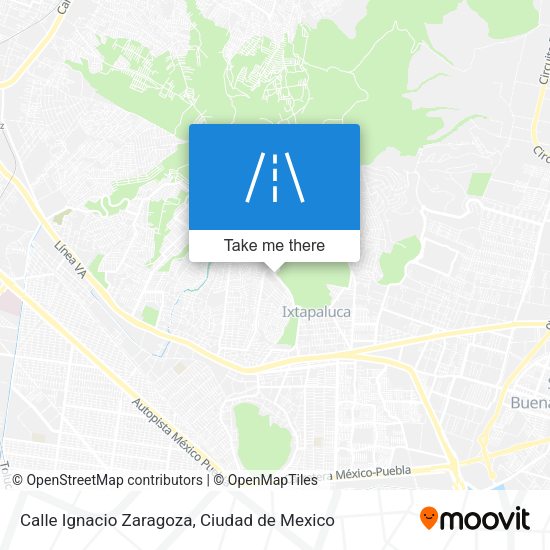 Calle Ignacio Zaragoza map
