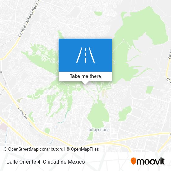 Calle Oriente 4 map