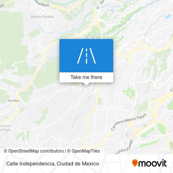 Calle Independencia map