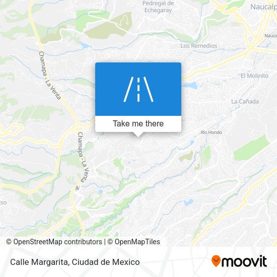 Calle Margarita map
