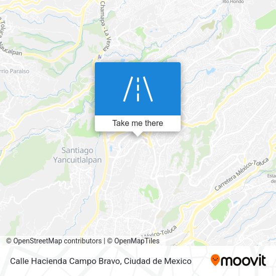 Calle Hacienda Campo Bravo map