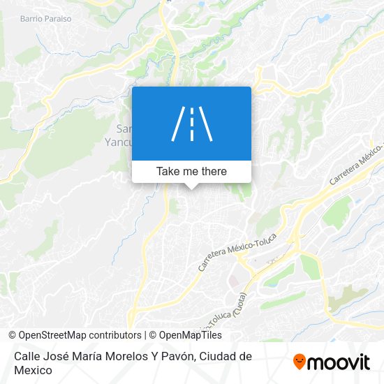Calle José María Morelos Y Pavón map