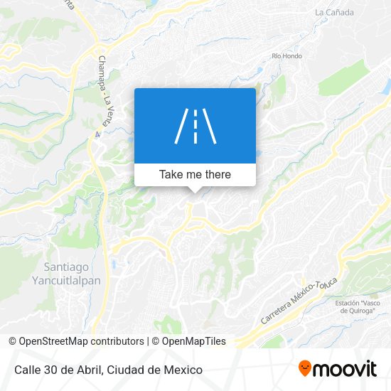 Calle 30 de Abril map
