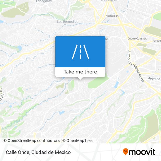 Mapa de Calle Once