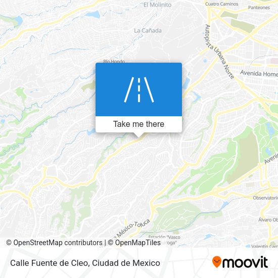 Calle Fuente de Cleo map