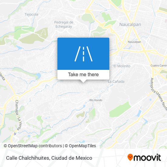 Calle Chalchihuites map
