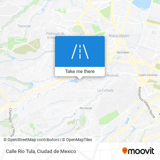 Mapa de Calle Río Tula