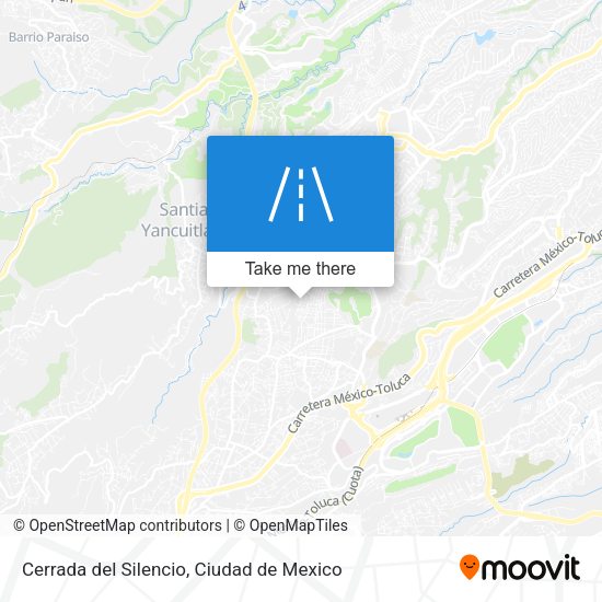 Cerrada del Silencio map