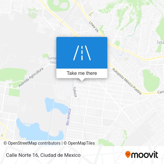 Calle Norte 16 map