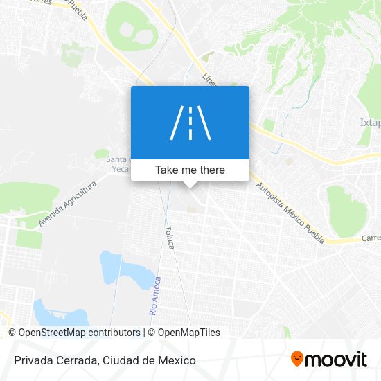 Mapa de Privada Cerrada