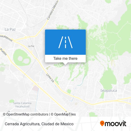 Cerrada Agricultura map