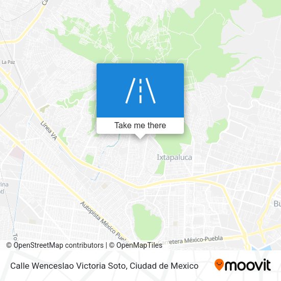 Calle Wenceslao Victoria Soto map