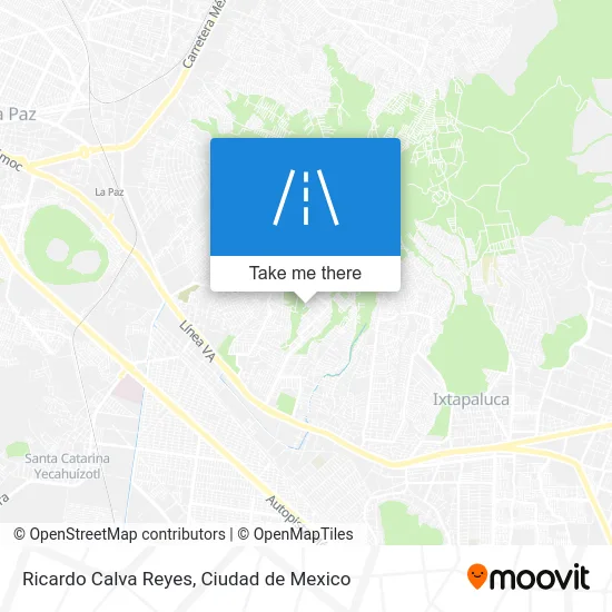 Ricardo Calva Reyes map