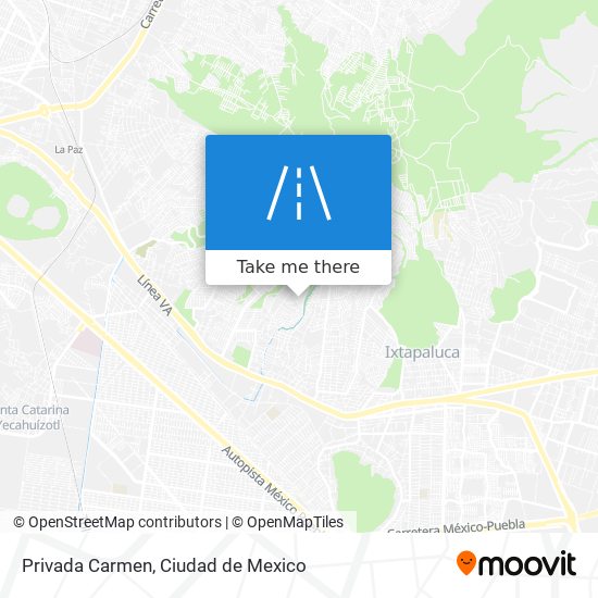 Mapa de Privada Carmen