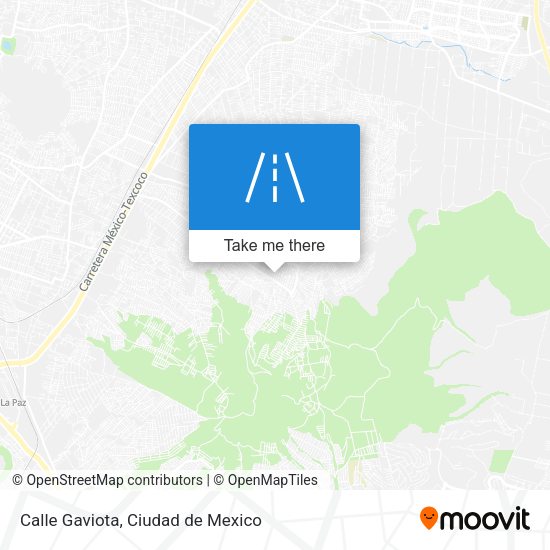 Calle Gaviota map