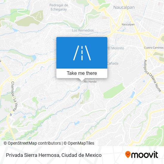 Mapa de Privada Sierra Hermosa