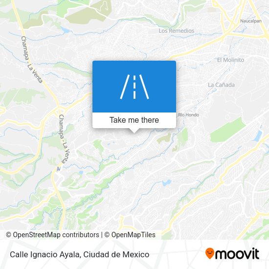Mapa de Calle Ignacio Ayala