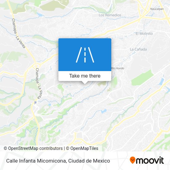 Calle Infanta Micomicona map