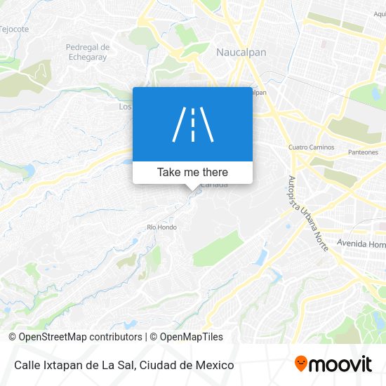 Calle Ixtapan de La Sal map
